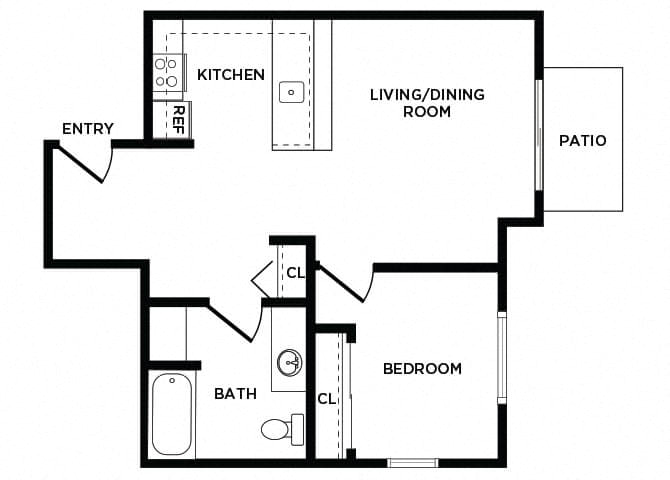 Suite A Floorplan